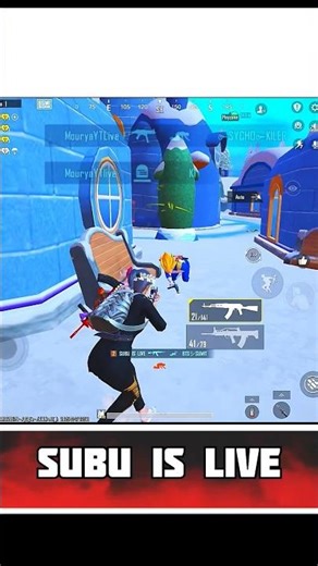 SUBUISLIVE 📈#bgmi#gaming #clips #clutch