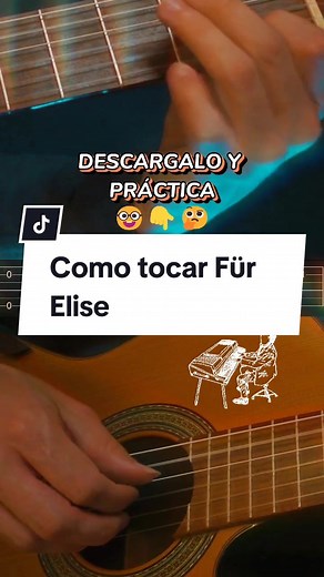 Cómo Tocar Für Elise en Guitarra Fácil