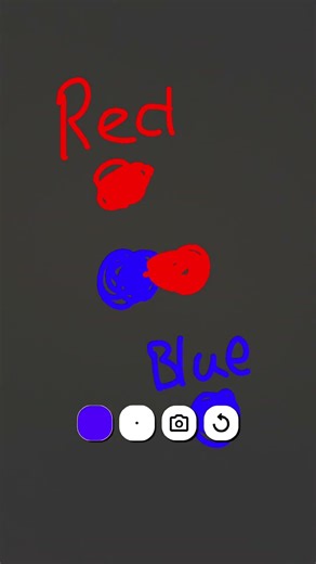 Red + blue = PURPLE 💜💜💜 #fun