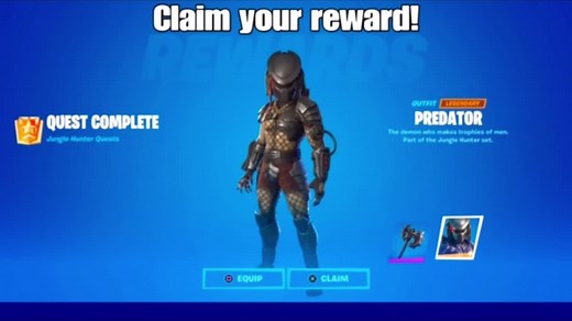 Unlocking the Predator Skin in Fortnite Made Easy