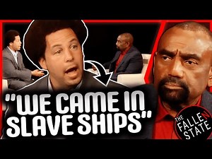 "We Need to ELIMINATE WHITENESS!" Jesse Lee Peterson debates BLM Professor Dr. Luke Wood (Highlight)