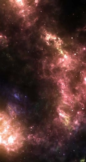 Brown Galaxy Aesthetic ✨ Deep Space White Noise