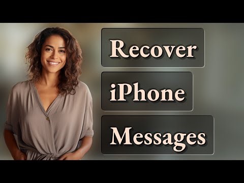 Can You Recover Deleted iPhone Messages from Backups?