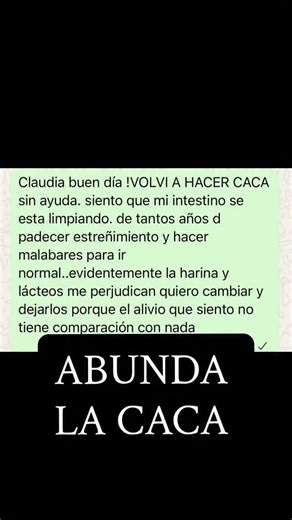Alguna persona cura en su constipacion con nuestro método de reseteo intestinal. No son todas, pero en especial las que tienen hinchazón de panza y alguno de los siguientes síntomas: dolor de cabeza, hormigueo, hinchazó de manos, pies y cara, adicción al azúcar, el harina, cansancio, crónico, dolor articular y alergias. Si te interesa probar nuestro método escribir la palabra información acá abajo y te mandamos todo por privado. | Dr Facundo Pereyra
