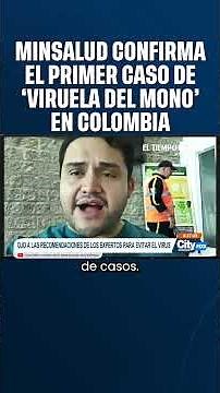 Colombia's Ministry of Health confirms the first case of 'monkey pox' (mpox) clade 1B in Colombia...