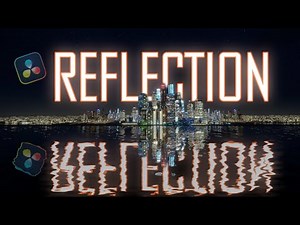 Your First Cinematic Water Reflection (FREE VERSION) / DaVinci Resolve Tutorial