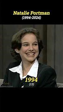 Natalie Portman evolution (1994-2024) 🎬✨️ #natalieportman #movie #acting #oscar