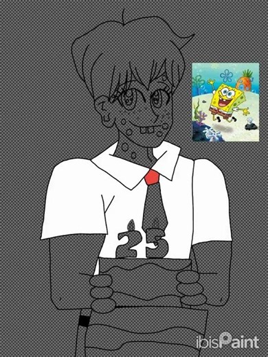 SpeedPaint SpongeBob SquarePants 25th Anniversary