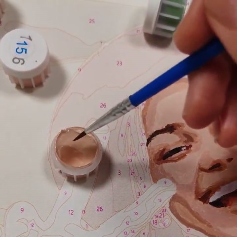 Underwater World Paint by Numbers Kit: Ocean Coral Reef DIY Acrylic Canvas Art - Etsy