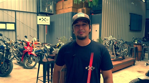 17K views · 252 reactions | Iron Macchina Customs, a renowned custom motorcycle workshop now based in Biñan, Laguna, is led by Paul Anthony Symon Cantos. Known for transforming standard bikes into one-of-a-kind, road-ready masterpieces, the shop keeps redefining creativity—here’s a glimpse of their new garage. | All About Wheels Manila | Facebook