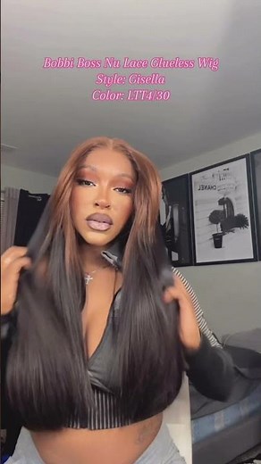 BOBBI BOSS NU LACE GLUELESS WIG”Gisella”