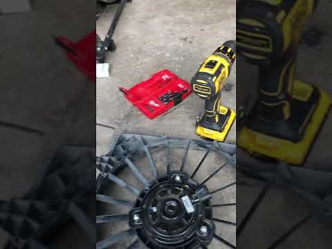 2006 Chevy Impala radiator cooling fan blade or motor removal