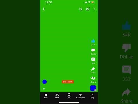 YouTube Shorts Overlay Green Screen Motion Graphics 30fps Copyright Free