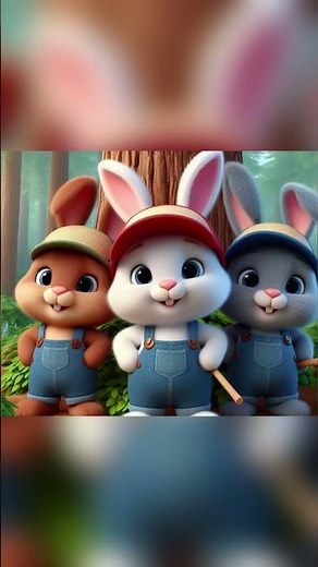 Histoire pour enfants en francais | Conte Pour Dormir | Histoire Pour S'endormir | 3 petits lapins