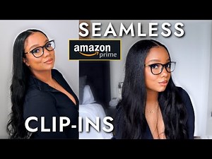 The BEST Amazon Clip-ins I've Found! 🔺 Seamless Undetectable Clip-ins | Perfect For FINE Hair too!