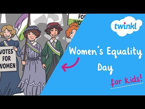 👩 Women's Equality Day for Kids | 26 August | History of the 19th Amendment | Twinkl USA