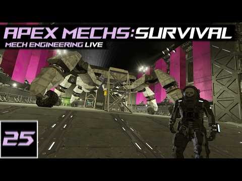 🤖 Apex Mechs:Survival 🤖 [EP.25] | Space Engineers Mech Engineering | Live Stream