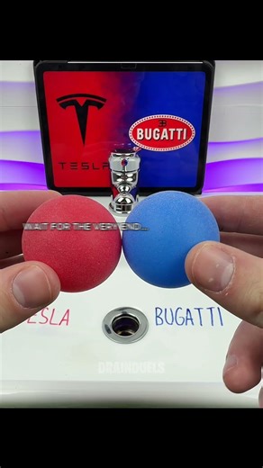 Tesla vs Bugatti Face Off! 🔥💀 #usa