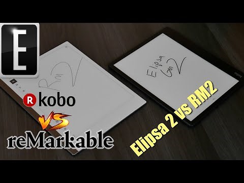 Remarkable 2 is Outclassed vs Kobo Elipsa 2 Comparison