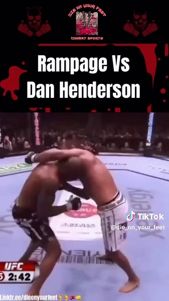 Rampage Vs Dan Henderson #mma #ufc #martialarts #fighting #combatsports