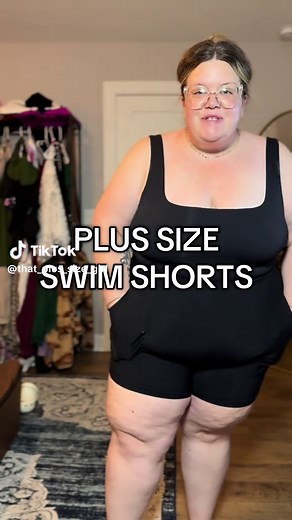 Plus Size Swim Shorts Available Up to Size 3X