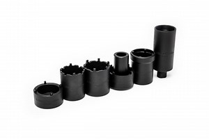 41660D 6 Piece Spindle Nut Set - Gearwrench