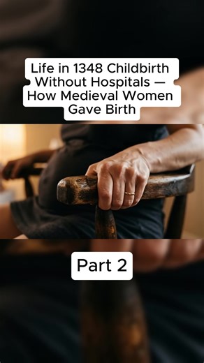 Life in 1348 — Childbirth Without Hospitals: How Medieval Women Gave Birth #MedievalLife #1348 #History #Childbirth #LifeInThePast