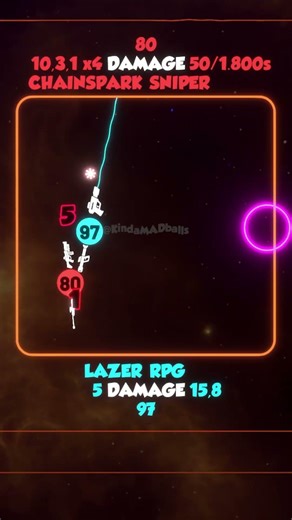 🔴CHAINSPARK 🧨 + 🔴SNIPER 👁️ VS 🔵LAZER 🔦 + 🔵RPG 💥