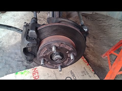 alto front wheel bearing change