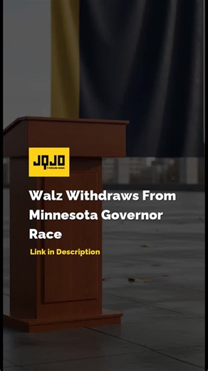 Team JQJO on Instagram: "St. Paul: Minnesota Gov. Tim Walz announced Monday that he will not seek a third term, saying he cannot give a political campaign his all after an "extraordinarily difficult" 2025. Walz cited ongoing investigations into alleged fraud in state programs and intensified political pressure from national figures and some Democrats. He pledged to focus on governing and combating organized fraud rings. The decision closes his September bid for reelection and now opens the field