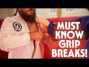 BJJ Lapel Grip Breaks (2 Must Know Methods) | BJJ Fundamentals #26