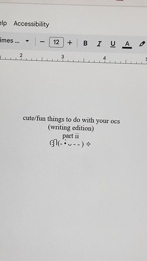 part two ! oc activities for writers #writertok #originalcharacters | WriterTok