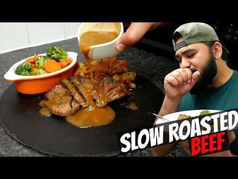 THE ULTIMATE ROAST BEEF RECIPE | SLOW COOKED ROAST BEEF RECIPE | Halal Chef
