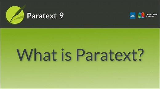 What is Paratext?