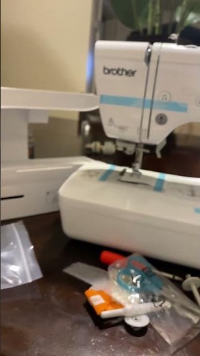 Setting up my Brother SE625 sewing machine!