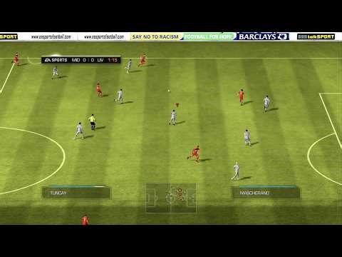 FIFA 09 Career Mode EPL Liverpool FC Season 1 Round 1 Legendary Gameplay