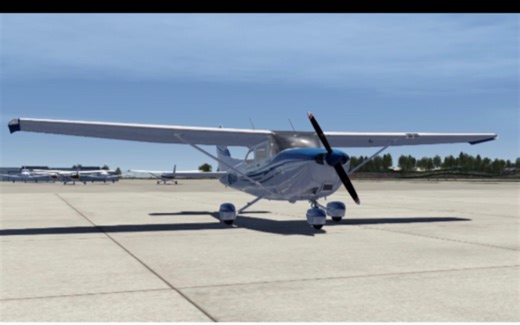 【AF2022】 Cessna172SP 利用VOR台导航并降落