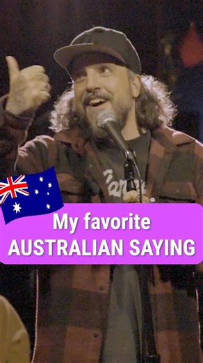My favorite Australian slang term || Upcoming shows: 2026 🖊️ 1/21 San Jose Improv (Surrounded) 🖊️ 1/24 Weho Stray Theater 🖊️ 1/26 The Stand in NYC 🖊️ 1/27 The Stand in NYC 🖊️ 1/28 The Stand in NYC (Surrounded) @thestandnyc 🖊️ 1/29 The Stand in NYC 🖊️ 1/30 The Stand in NYC 🖊️ 1/31 The Stand in NYC 🖊️ 2/1 NYCC in Stamford, CT 🖊️ 2/5 Comedy Store MR 🖊️ 2/19 Comedy Store BR w/ Kelly Ryan 🖊️ 2/22 Comedy Store br (storytelling) 🖊️ 2/28 weekend Rochester w/ Drew Lynch 🖊️ 3/5 weekend Alban
