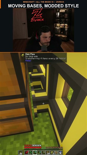 Moving Bases Is So Much Easier in Modded Minecraft