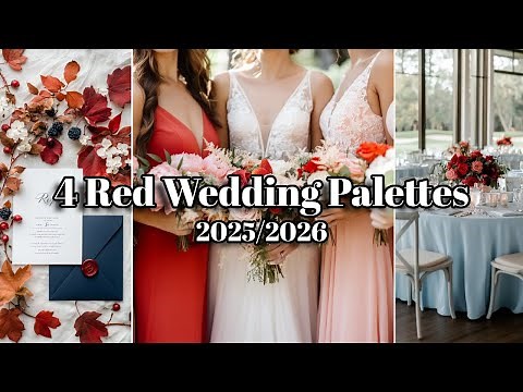 Red Wedding Decorations — Bold & Romantic Themes