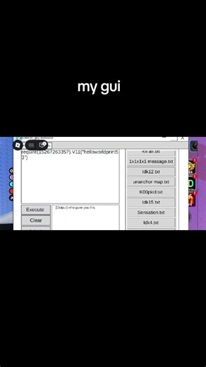 my gui