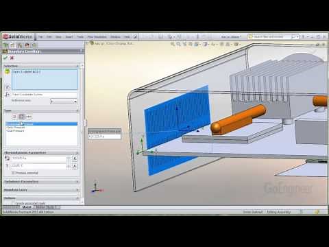 SOLIDWORKS Flow Simulation – Perforated Plates