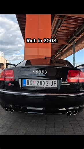 CY.media on Instagram: "Audi S8 5.2 V10 The 2008 Audi S8 5.2 V10 stands as a true embodiment of discreet performance and executive luxury. Under its elegant aluminum body lies a Lamborghini-derived 5.2-liter naturally aspirated V10 engine, producing 450 horsepower and 540 Nm of torque. This formidable powerplant enables the S8 to accelerate from 0 to 100 km/h in just 5.1 seconds, all while delivering a smooth and composed driving experience. Paired with a 6-speed Tiptronic automatic transmission