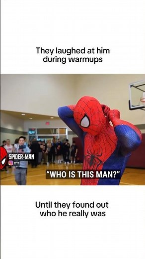 Spider-Man wins Dunk Contest then takes Mask Off
