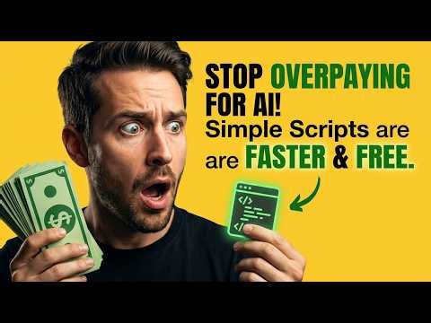 You're Overpaying for AI 💸 When a Simple Script Does It Better | Hero Extract