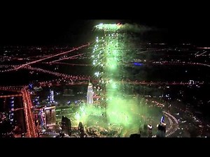 Emaar New Year Fireworks 2012