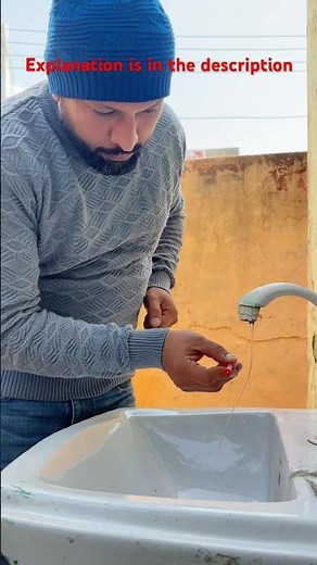 Bending Water with Static Electricity #experiment #science #electrostatics by Naveen Kumar