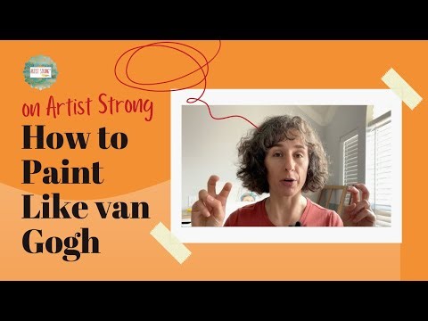 How to study an art style: Paint like van Gogh