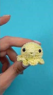 Crochet Mini Octopus Part 1 - Crochet Pattern by justMiko #crochetlearn #amigurumi