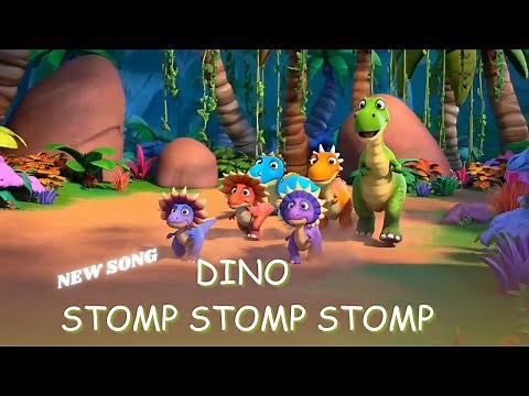 Dino Stomp Stomp Stomp 🦖 | Fun Dinosaur Song for Kids with Actions! | Dance and Sing Along!